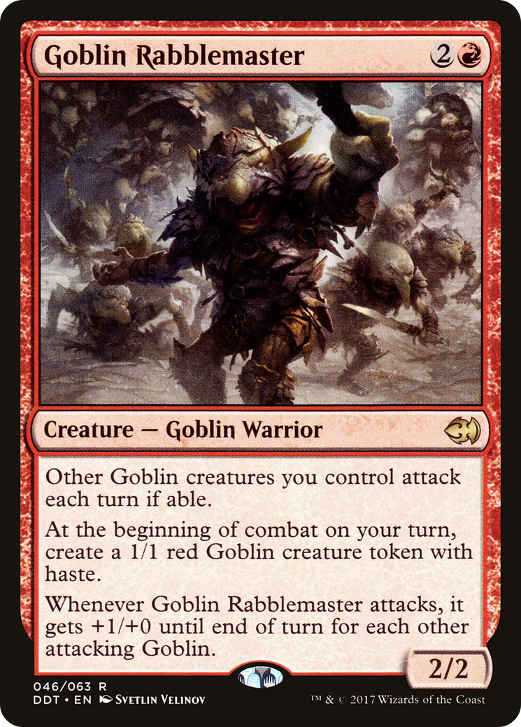 Goblin Rabblemaster [Duel Decks: Merfolk vs. Goblins] - The Mythic Store | 24h Order Processing