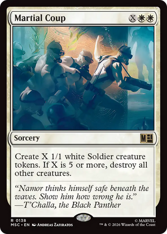 Martial Coup [Marvel Super Heroes Commander] - The Mythic Store | 24h Order Processing
