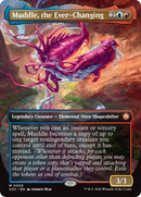 Muddle, the Ever-Changing (Borderless) [Secrets of Strixhaven Commander] - The Mythic Store | 24h Order Processing
