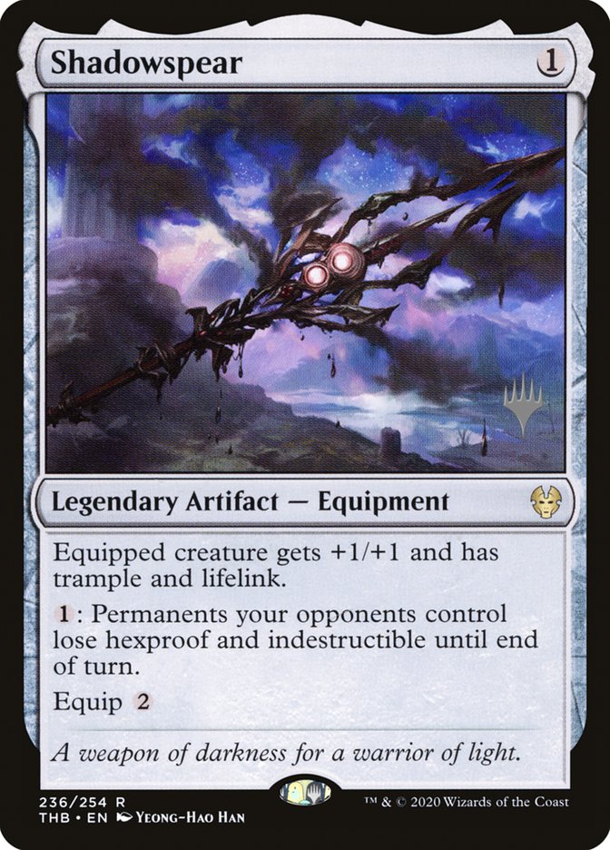Shadowspear (Promo Pack) [Theros Beyond Death Promos] - The Mythic Store | 24h Order Processing