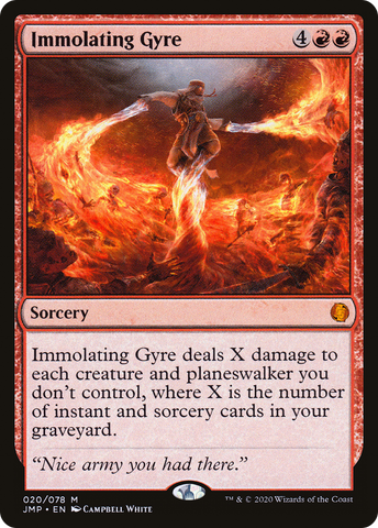 Immolating Gyre [Jumpstart] - The Mythic Store | 24h Order Processing