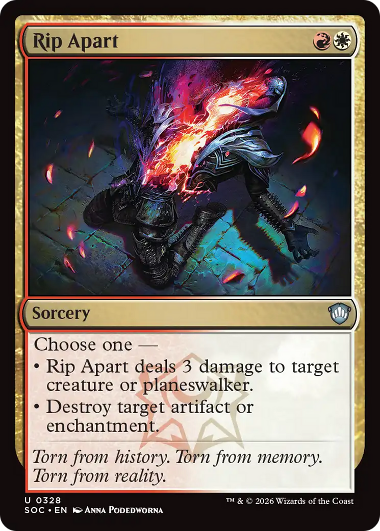 Rip Apart [Secrets of Strixhaven Commander] - The Mythic Store | 24h Order Processing