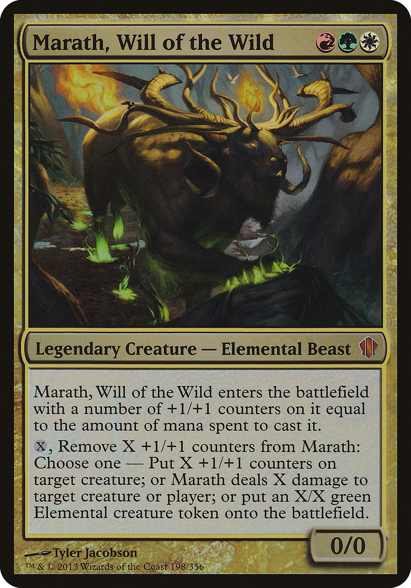 Marath, Will of the Wild (Oversized) [Commander 2013 Oversized] - The Mythic Store | 24h Order Processing