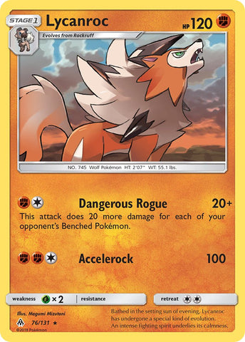 Lycanroc (76/133) (Theme Deck Exclusive) [Sun & Moon: Forbidden Light] - The Mythic Store | 24h Order Processing
