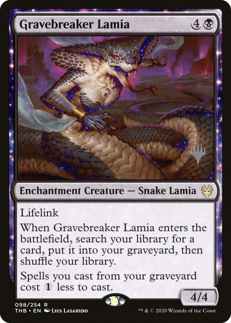 Gravebreaker Lamia (Promo Pack) [Theros Beyond Death Promos] - The Mythic Store | 24h Order Processing