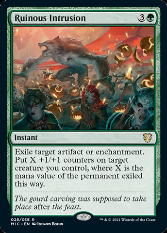 Ruinous Intrusion [Innistrad: Midnight Hunt Commander] - The Mythic Store | 24h Order Processing