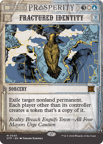 Fractured Identity [Outlaws of Thunder Junction: Breaking News] - The Mythic Store | 24h Order Processing