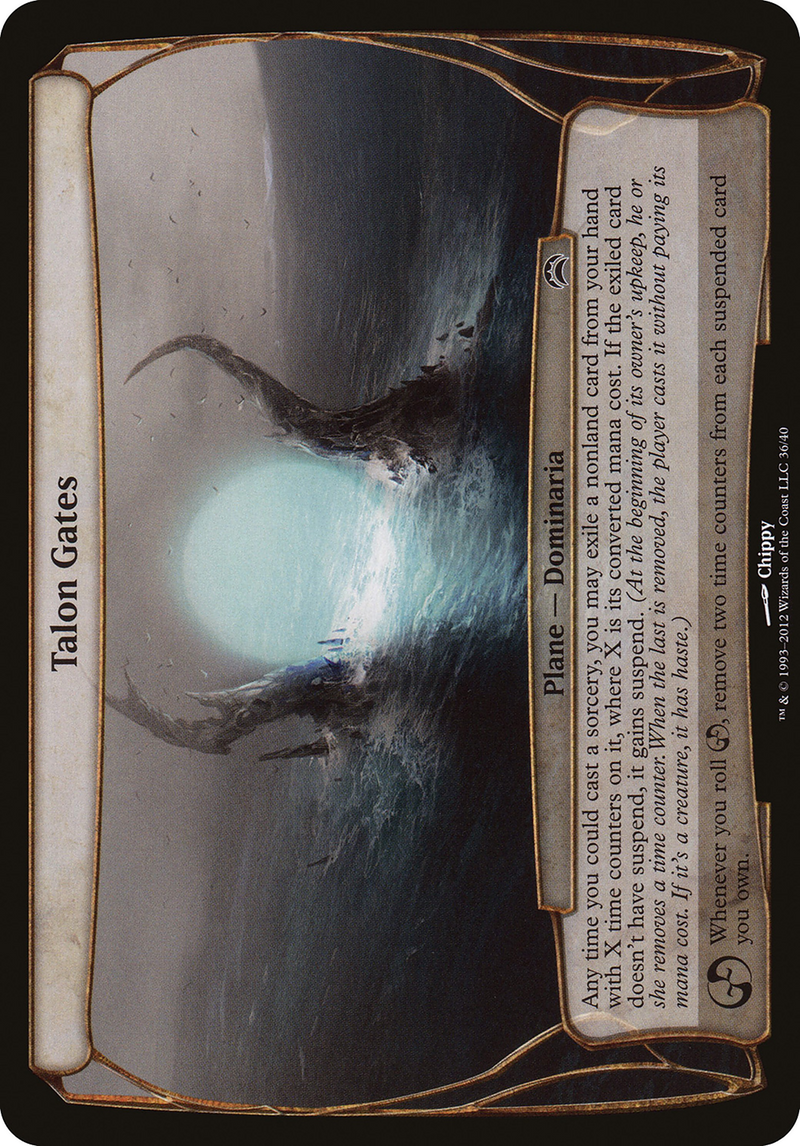 Talon Gates (Planes) [Planechase 2012 Planes] - The Mythic Store | 24h Order Processing
