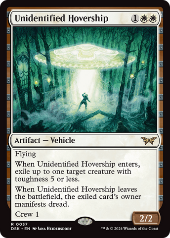 Unidentified Hovership [Duskmourn: House of Horror] - The Mythic Store | 24h Order Processing
