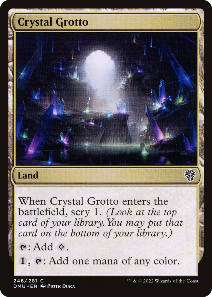 Crystal Grotto [Dominaria United] - The Mythic Store | 24h Order Processing