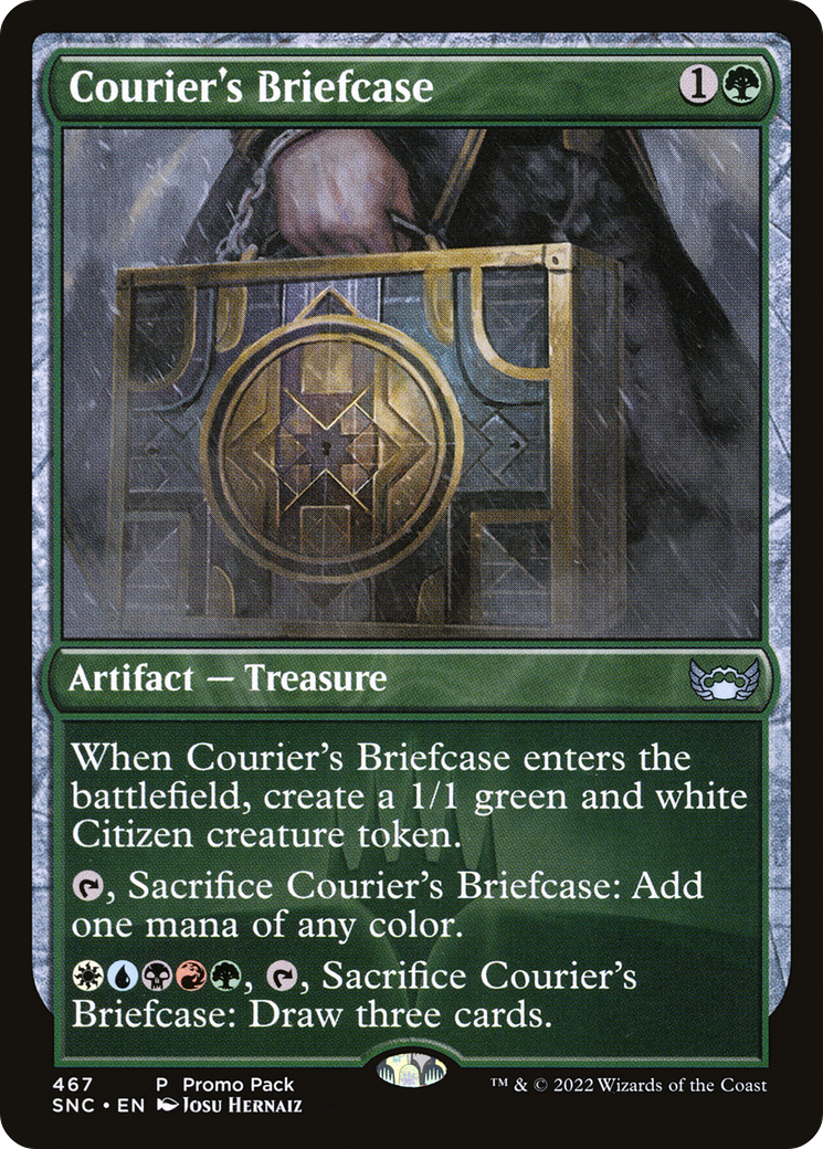 Courier's Briefcase (Promo Pack) [Streets of New Capenna] - The Mythic Store | 24h Order Processing