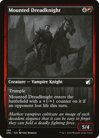 Mounted Dreadknight [Innistrad: Double Feature] - The Mythic Store | 24h Order Processing