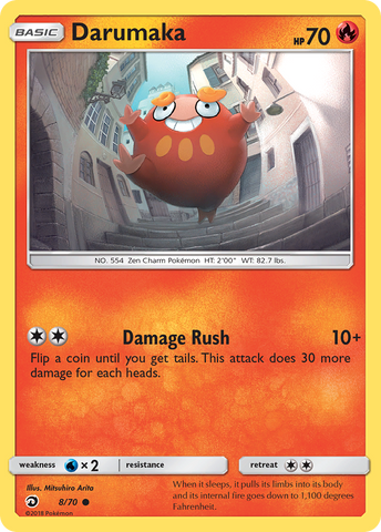Darumaka (8/70) [Sun & Moon: Dragon Majesty] - The Mythic Store | 24h Order Processing