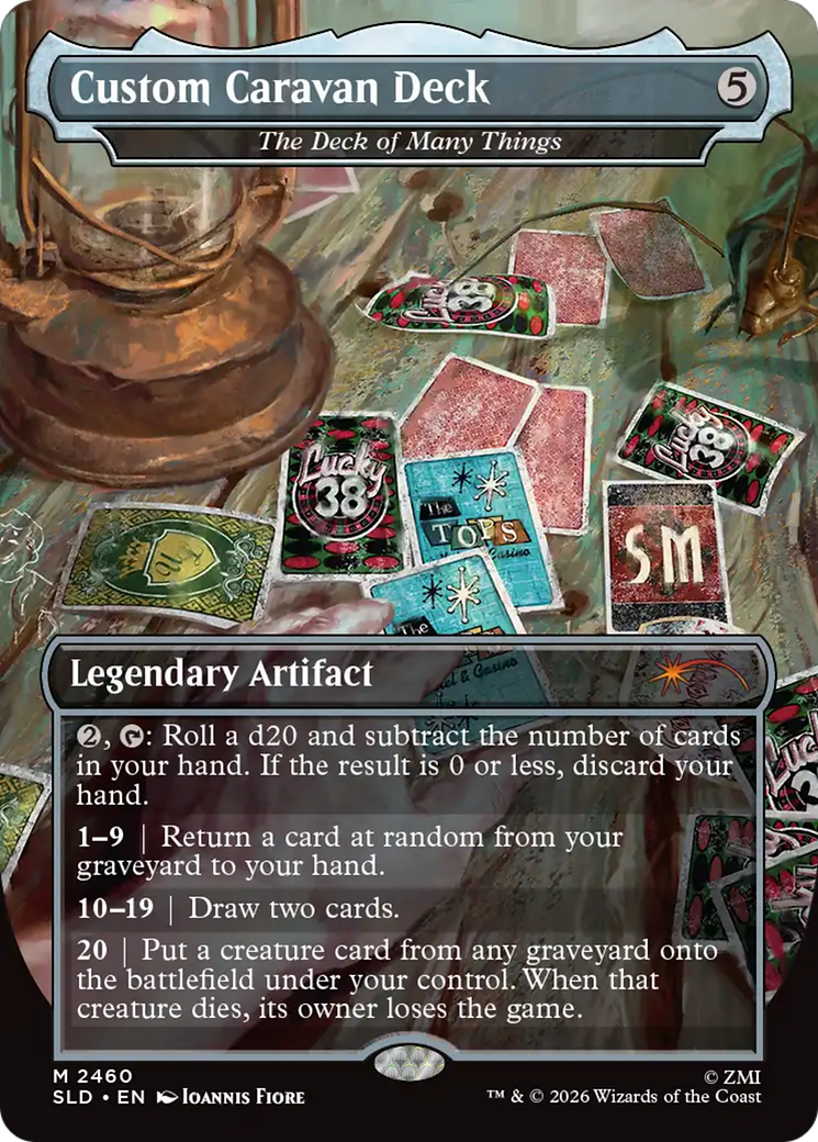 Custom Caravan Deck - The Deck of Many Things [Secret Lair Drop Series] - The Mythic Store | 24h Order Processing