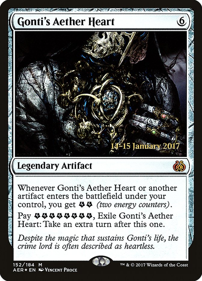 Gonti's Aether Heart [Aether Revolt Prerelease Promos] - The Mythic Store | 24h Order Processing