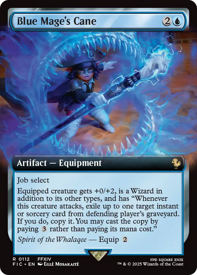 Blue Mage's Cane (Extended Art) [FINAL FANTASY Commander] - The Mythic Store | 24h Order Processing