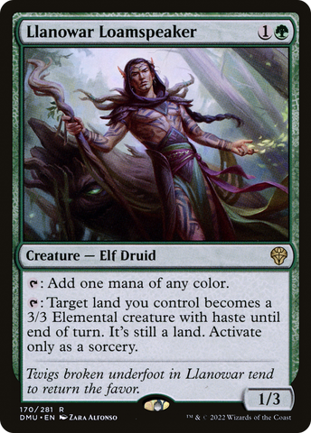 Llanowar Loamspeaker [Dominaria United] - The Mythic Store | 24h Order Processing