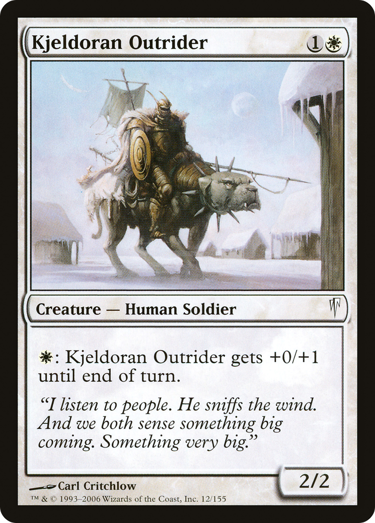 Kjeldoran Outrider [Coldsnap] - The Mythic Store | 24h Order Processing