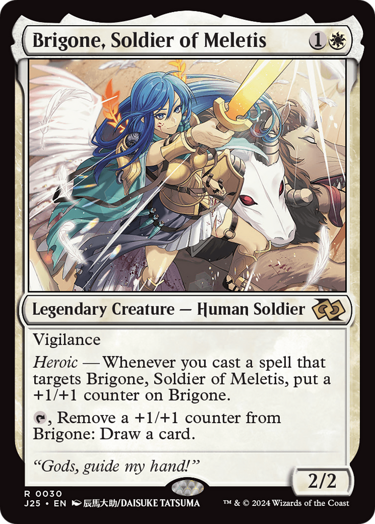 Brigone, Soldier of Meletis (Anime) [Foundations Jumpstart] - The Mythic Store | 24h Order Processing