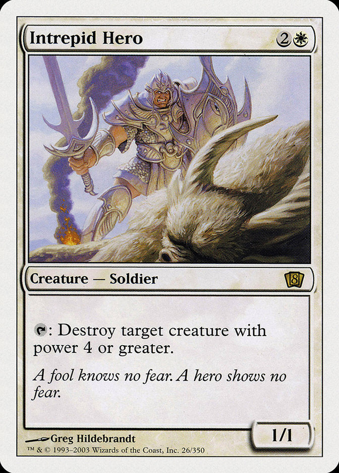 Intrepid Hero [Eighth Edition] - The Mythic Store | 24h Order Processing