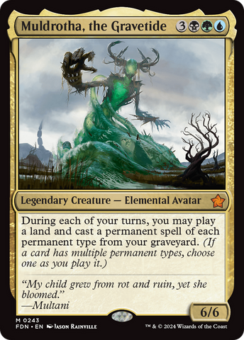Muldrotha, the Gravetide [Foundations] - The Mythic Store | 24h Order Processing