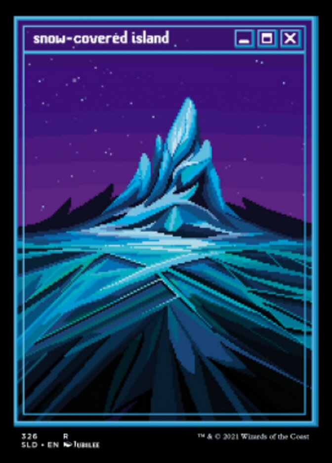 Snow-Covered Island (326) [Secret Lair Drop Series] - The Mythic Store | 24h Order Processing