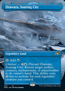 Otawara, Soaring City (Borderless Alternate Art) [Kamigawa: Neon Dynasty] - The Mythic Store | 24h Order Processing