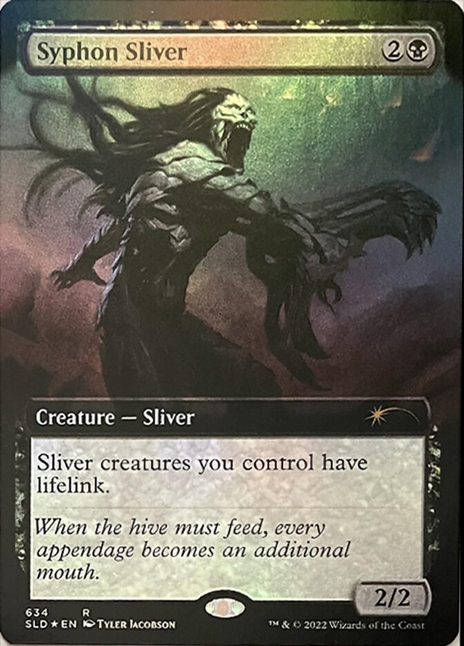 Syphon Sliver (Extended Art) [Secret Lair Drop Promos] - The Mythic Store | 24h Order Processing