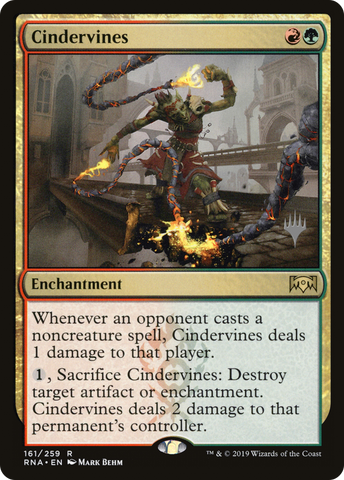 Cindervines (Promo Pack) [Ravnica Allegiance Promos] - The Mythic Store | 24h Order Processing