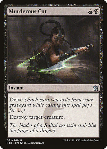 Murderous Cut [Khans of Tarkir] - The Mythic Store | 24h Order Processing