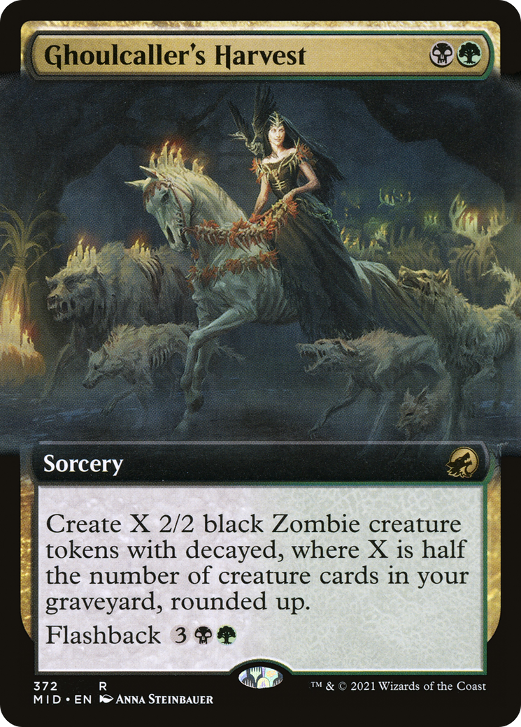 Ghoulcaller's Harvest (Extended Art) [Innistrad: Midnight Hunt] - The Mythic Store | 24h Order Processing