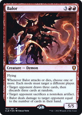 Balor [Commander Legends: Battle for Baldur's Gate Prerelease Promos] - The Mythic Store | 24h Order Processing