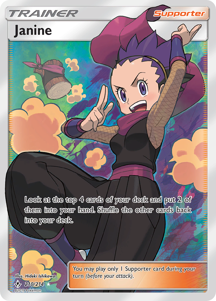 Janine (210/214) [Sun & Moon: Unbroken Bonds] - The Mythic Store | 24h Order Processing
