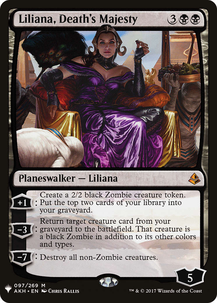Liliana, Death's Majesty [The List] - The Mythic Store | 24h Order Processing