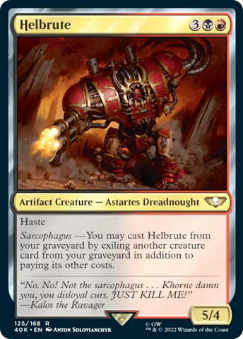 Helbrute (Surge Foil) [Warhammer 40,000] - The Mythic Store | 24h Order Processing