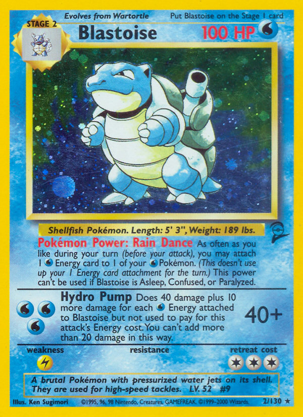 Blastoise (2/130) [Base Set 2] - The Mythic Store | 24h Order Processing