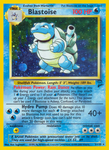 Blastoise (2/130) [Base Set 2] - The Mythic Store | 24h Order Processing