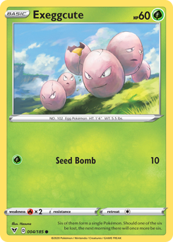 Exeggcute (004/185) [Sword & Shield: Vivid Voltage] - The Mythic Store | 24h Order Processing
