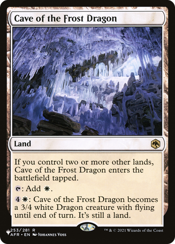 Cave of the Frost Dragon [The List] - The Mythic Store | 24h Order Processing