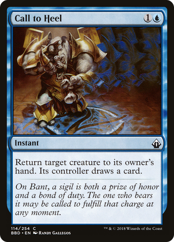 Call to Heel [Battlebond] - The Mythic Store | 24h Order Processing