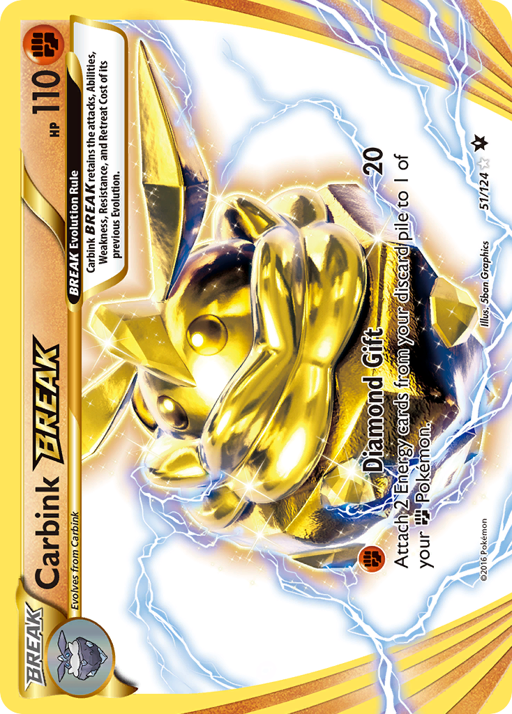 Carbink BREAK (51/124) [XY: Fates Collide] - The Mythic Store | 24h Order Processing