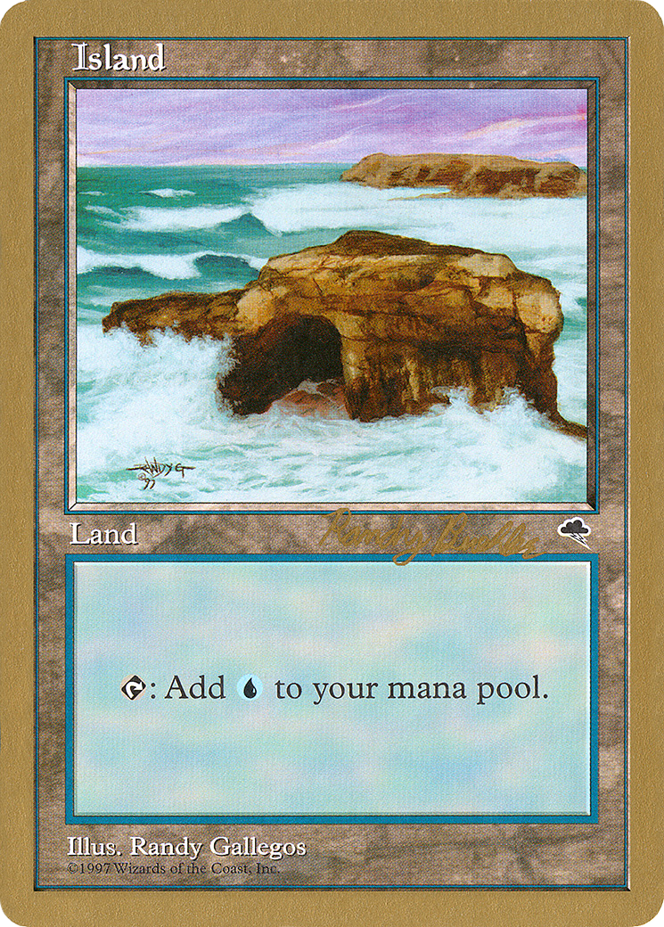 Island (rb336) (Randy Buehler) [World Championship Decks 1998] - The Mythic Store | 24h Order Processing
