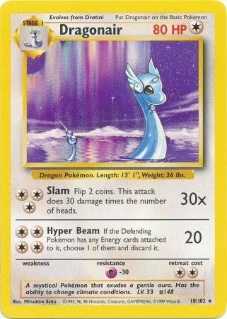 Dragonair (18/102) [Base Set Unlimited] - The Mythic Store | 24h Order Processing