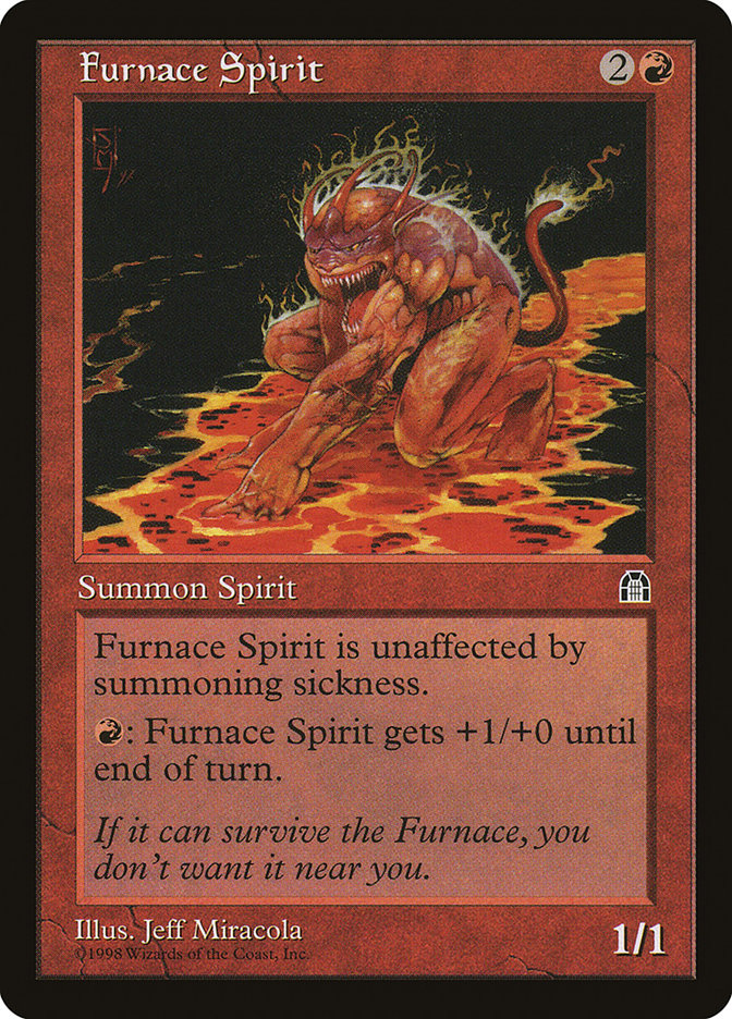Furnace Spirit [Stronghold] - The Mythic Store | 24h Order Processing