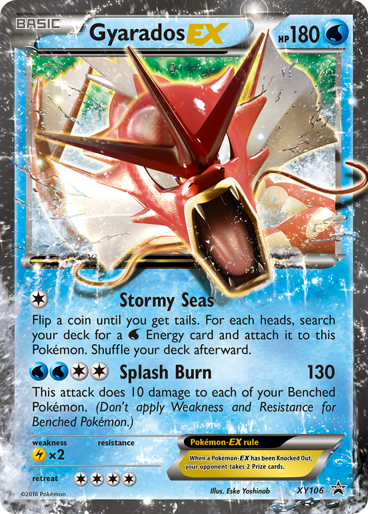 Gyarados EX (XY106) [XY: Black Star Promos] - The Mythic Store | 24h Order Processing