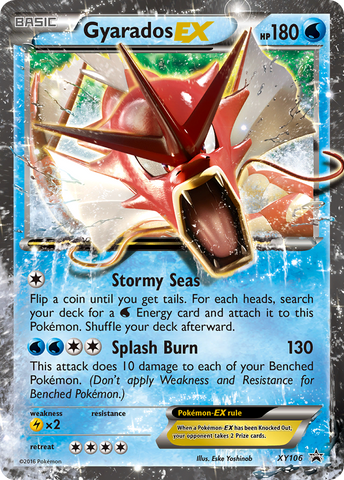 Gyarados EX (XY106) [XY: Black Star Promos] - The Mythic Store | 24h Order Processing