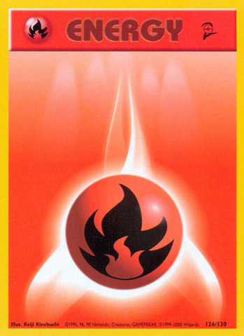 Fire Energy (126/130) [Base Set 2] - The Mythic Store | 24h Order Processing