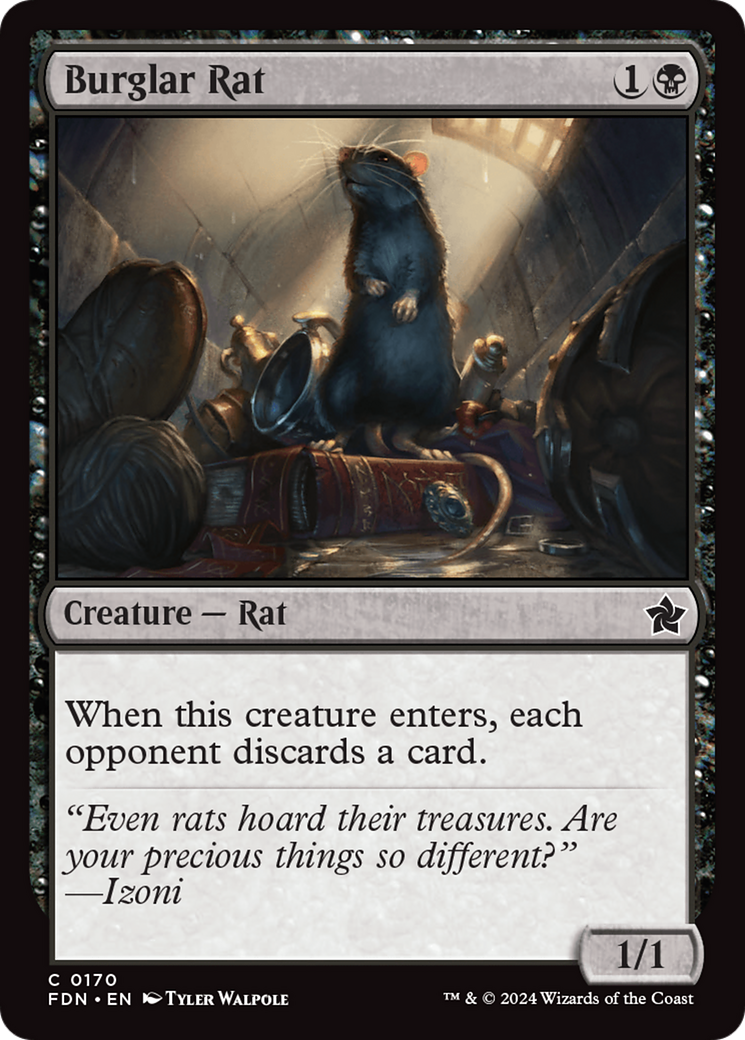 Burglar Rat [Foundations] - The Mythic Store | 24h Order Processing