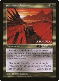 Squandered Resources (Oversized) [Oversize Cards] - The Mythic Store | 24h Order Processing