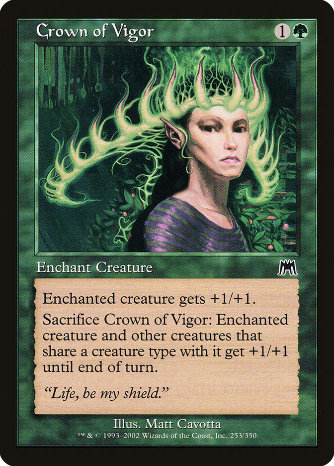 Crown of Vigor [Onslaught] - The Mythic Store | 24h Order Processing